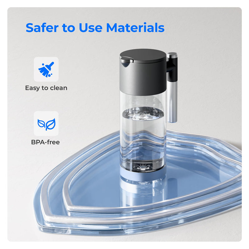 Maxblue PWD Pure Water Tank Compatible with Waterdrop A2 Countertop Reverse Osmosis System, Portable Pure Water Tank, BPA Free, 40 OZ