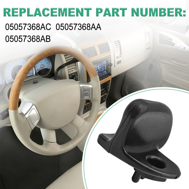 Steering Column Tilt Lever Release Knob Replace# 05057368AC 05057368AB 05057368AA Compatible with Aspen Durango Ram 1500 Ram 2500 Ram 3500 Dakota