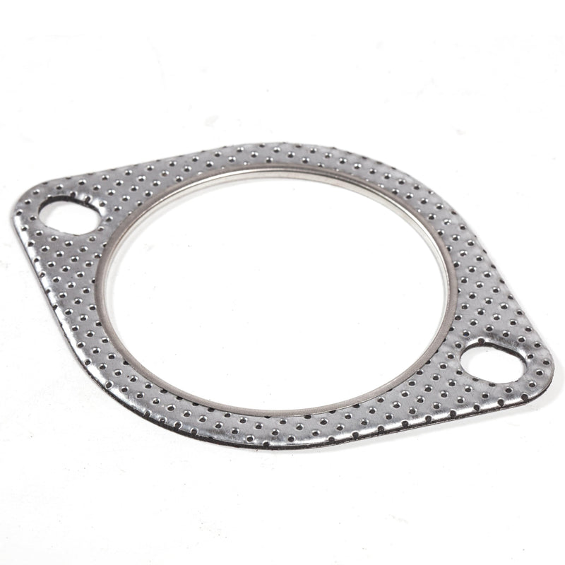BEONEO-120-07610-0002 (3 Inch)-2 Bolt MLSG High Temp Exhaust Gasket 3" I.D. (Qty 2) - Heavy Duty be made of Metal And Fiber Laminate. 120-07610-0002 (3 Inch)