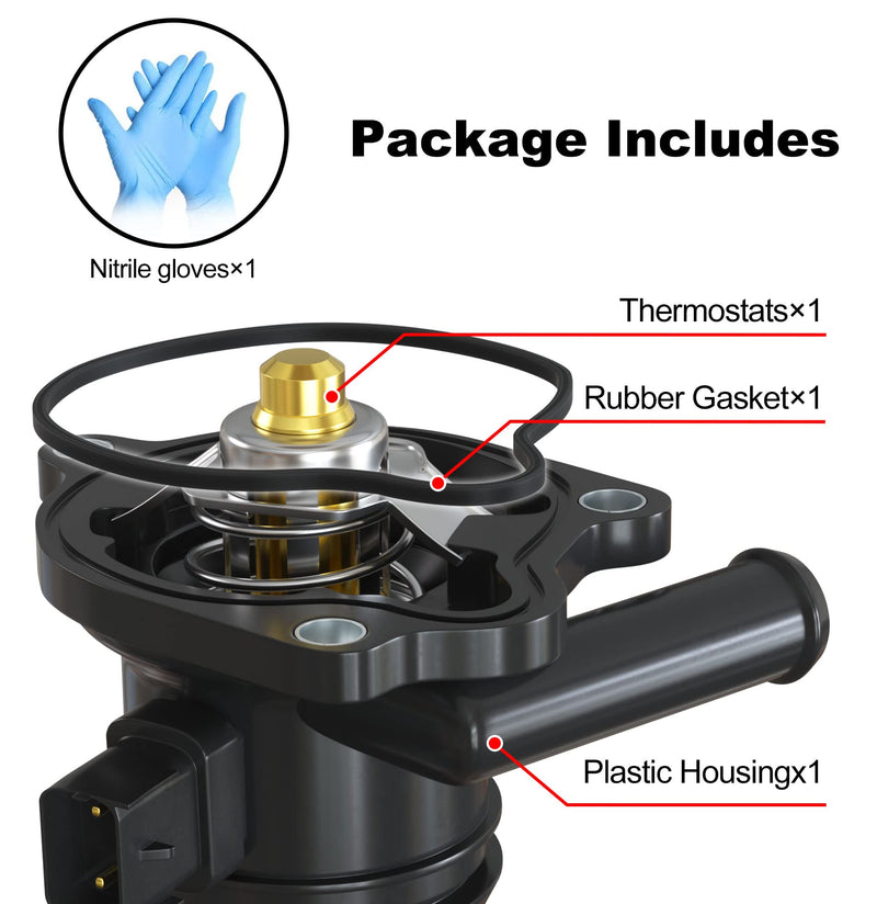 EVIL ENERGY Thermostat Housing Assembly,55565336 902-808,Compatible with 2013-2020 Buick Encore 2011-2016 Chevrolet Cruze