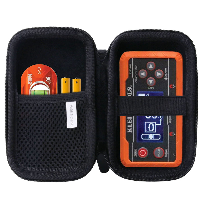 Hard EVA Dedicated Case for Klein Tools 935DAGL Digital Level with Programmable Angles Case. (Black) black