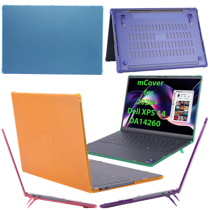mCover Case ONLY Compatible for 2025-2026 14" Dell Pro Max 14 MC14250 | MC14255 Windows Notebook PC (NOT Fitting Any Other Dell Models)- Purple