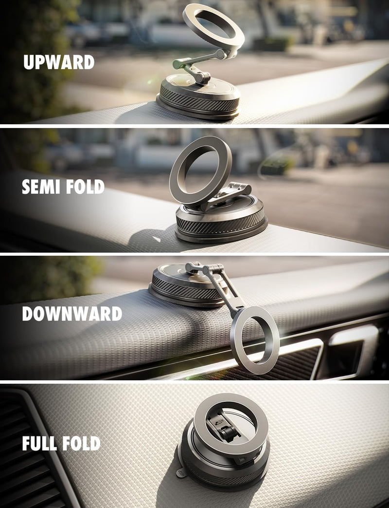 Bracketron MagAlign AIR ROTO MagSafe Car Phone Mount with 360°Arm Holder