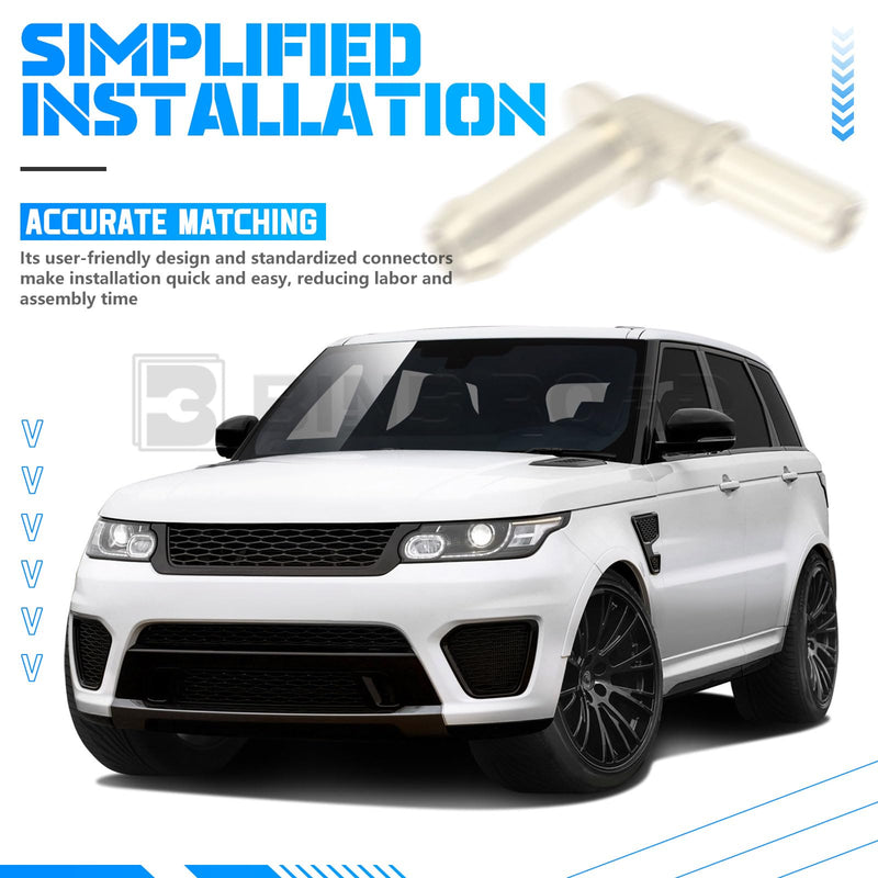 LR049990 Thermostat Water Outlet Hose Connector Kit Compatible with Range Rover Sport 2017 Discovery 4