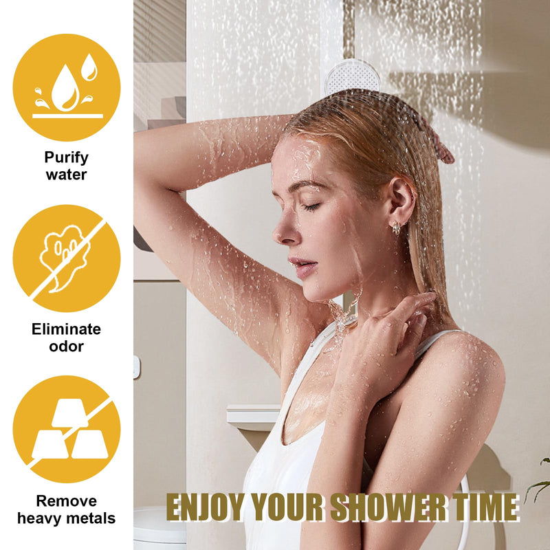 Replacement Shower Filter compatible with Jolie Shower Head Filter,3 Pcs 3 pcs