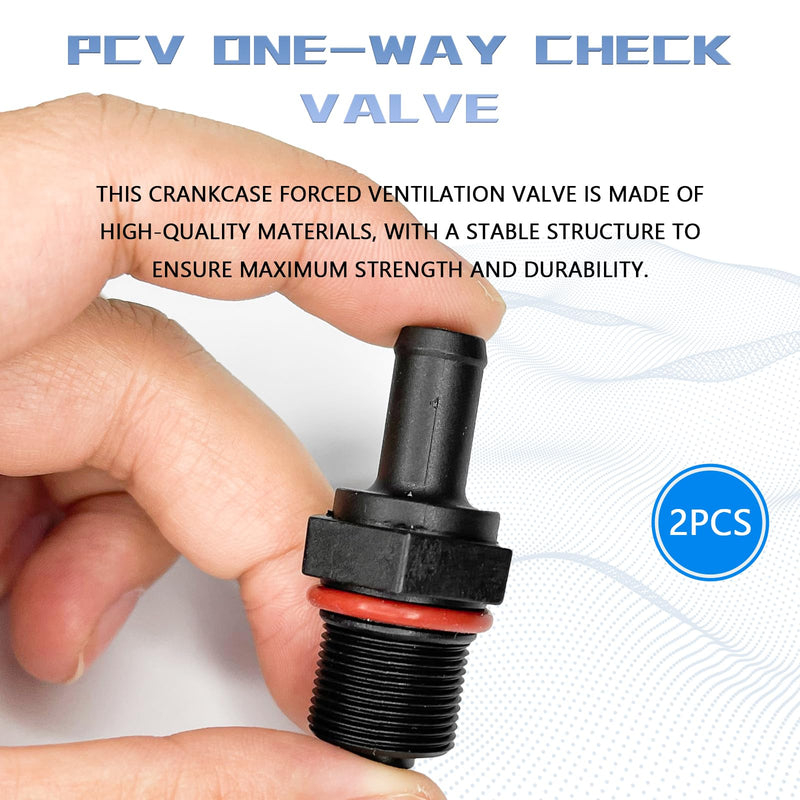 PCV Valve for Car, Automobile PCV One-way Check Valve Replacement 267402G000 26740-2G000, Positive Crankcase Ventilation Control Valve Compatible with Hyundai Elantra Sonata JAC Chery Nissan Black
