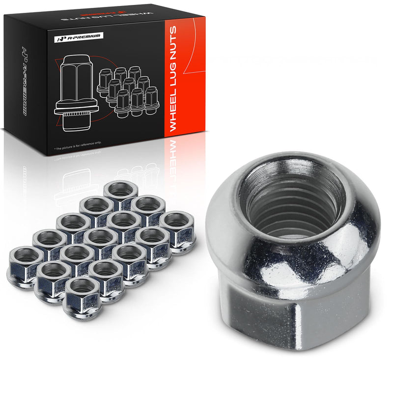 A-Premium 16pcs M12-1.5 Wheel Lug Nut Compatible with Honda & Acura | for Accord 1986-1997 Civic Fit Insight Prelude Acura CL Inta Legend Vigor