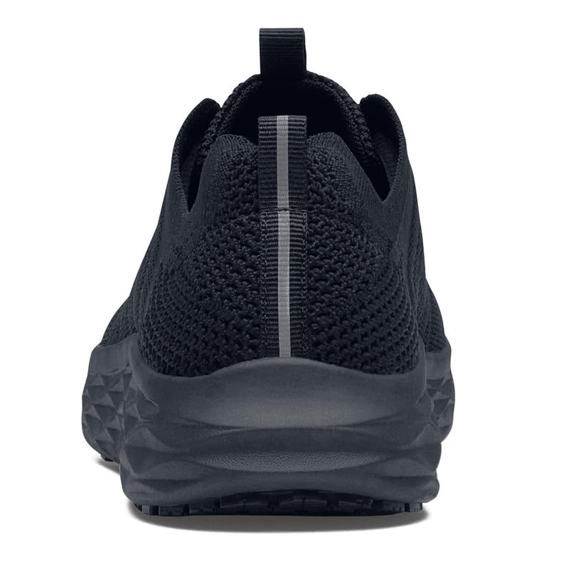 Shoes For Crews Men's Slip-Resistant Work Sneakers – Comfortable, Non-Slip Shoes – Ideal for Food Service, Healthcare & Hospitality - EVERLIGHT 11 Black