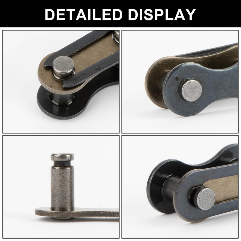 Bike Chain Master Link - PSLER Single Speed Bicycle Chain Link Missing Link Connectors Bike Chain Repair Accessories 10 Pieces Black