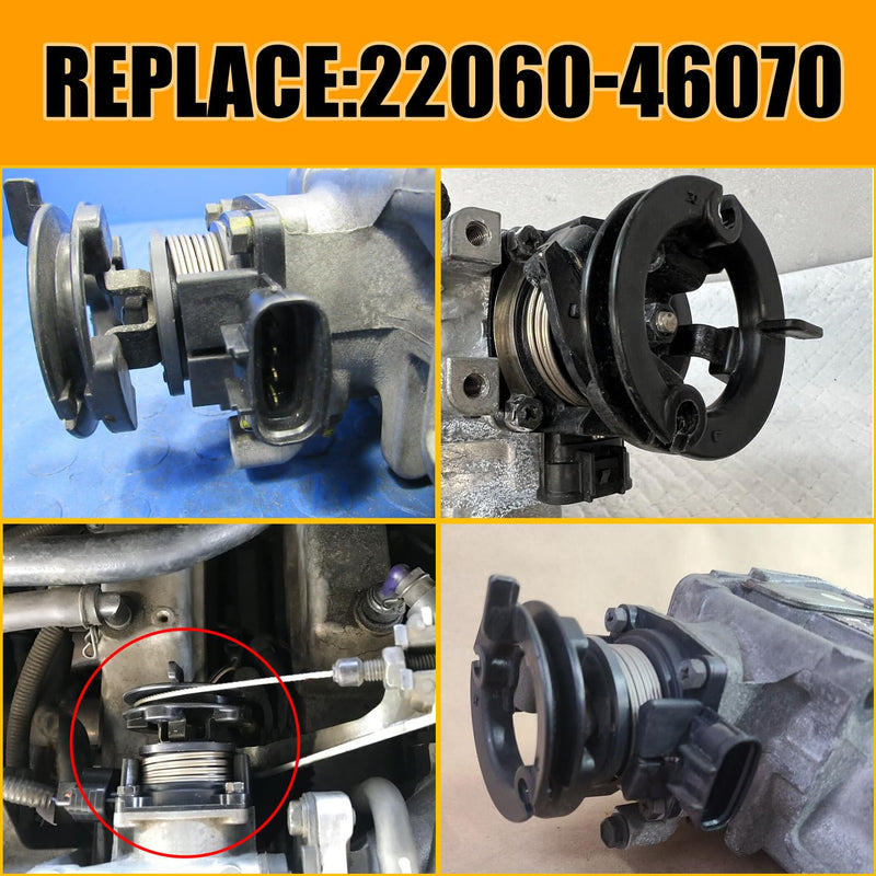 RANSOTO Throttle Body Lever Sensor Compatible with Lexus 2000-2005 GS300丨2001-2005 GS430 IS300丨2000 GS400 Replace#22060-46070 Accelerator Pedal Position Sensor