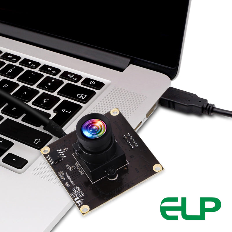 ELP USB3.0 Mini PC Camera - Low Light 1080P 50fps USB Security Camera for Computer & Laptop CC01