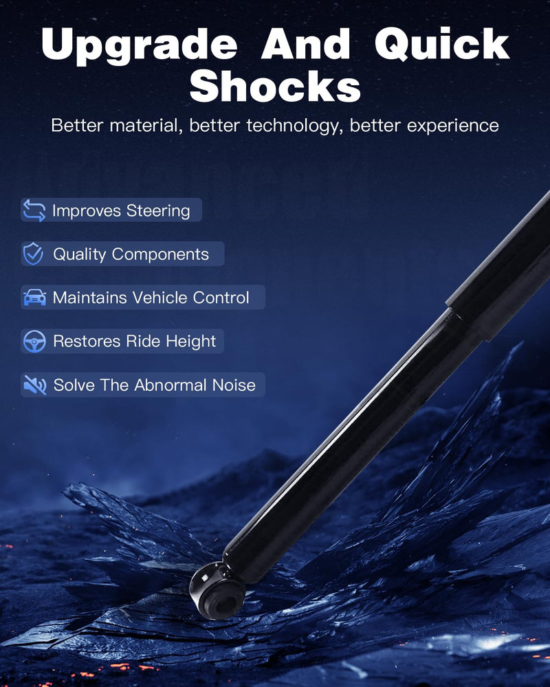 Shocks and Struts,ECCPP Front Rear Shock Absorbers Strut Kits Compatible with 1993 1994 1995 1996 1997 1998 1999 2000 2001 2002 Chevrolet Camaro/Pontiac Firebird 341356 72362 343211 5867