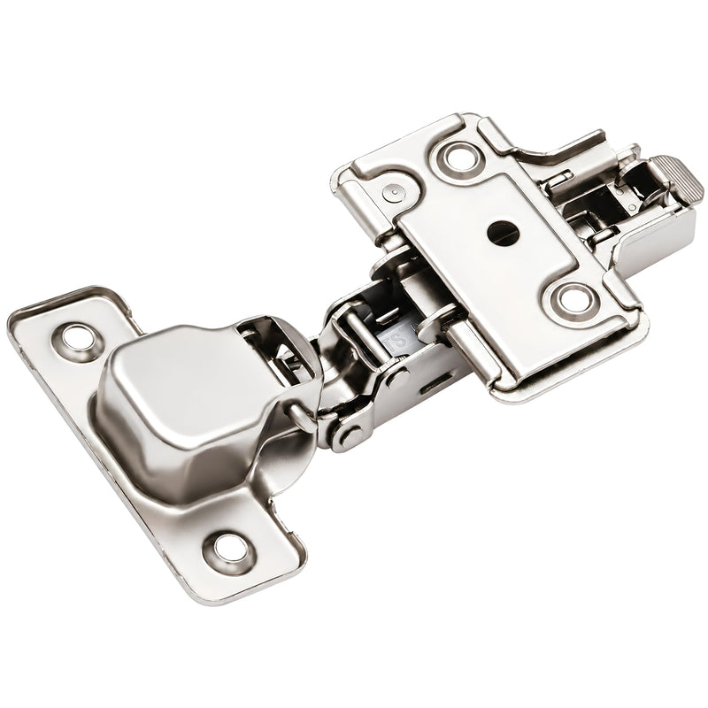 Berta 10-Pack Full Overlay Frameless Soft-Close European Hinges, 110° 3D Adjustable, Clip-On Concealed Kitchen Cabinet Door Hinges with Screws - Ideal for Modern Cabinets 10 Pieces