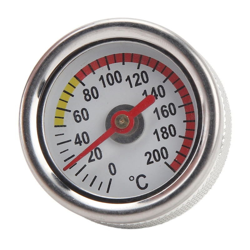 Oil Temperature Gauge, M20 X 1 5 Solid Construction, Easy Installation, 0 to 200?, Accurate and Oil Temperature Gauge for Motorcycles
