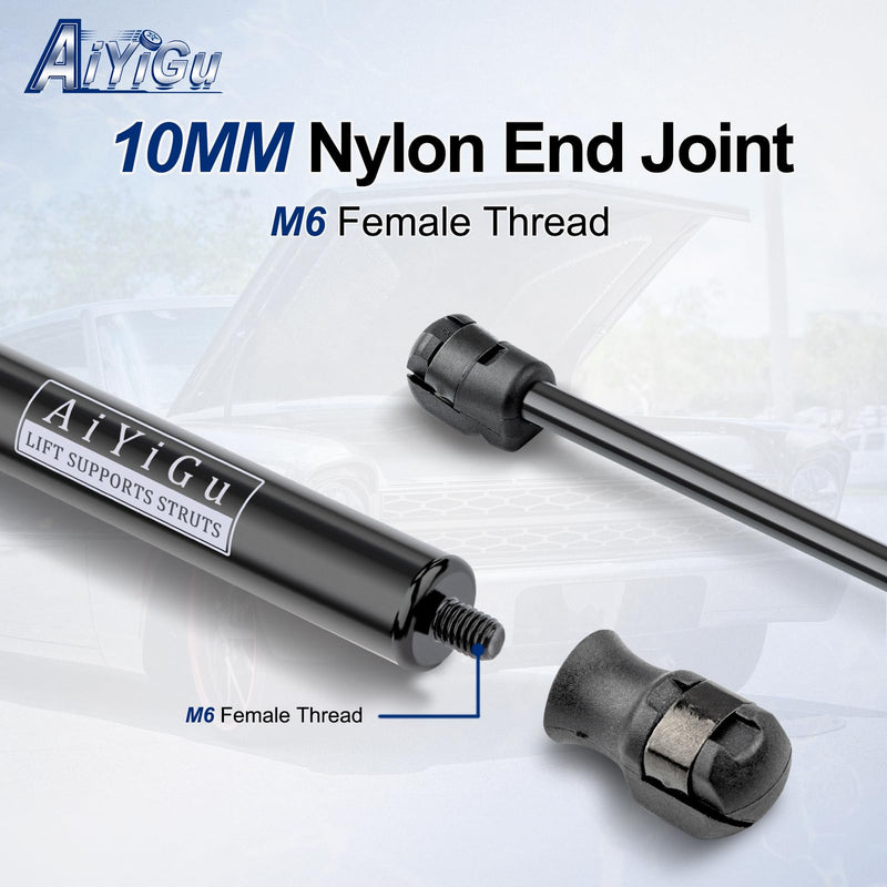 6020 Front Hood Struts Shocks Lift Supports Gas Springs Compatible with 2015 2016 2017 Hyundai Sonata, Pack of 2 PCS Replaces PM3570