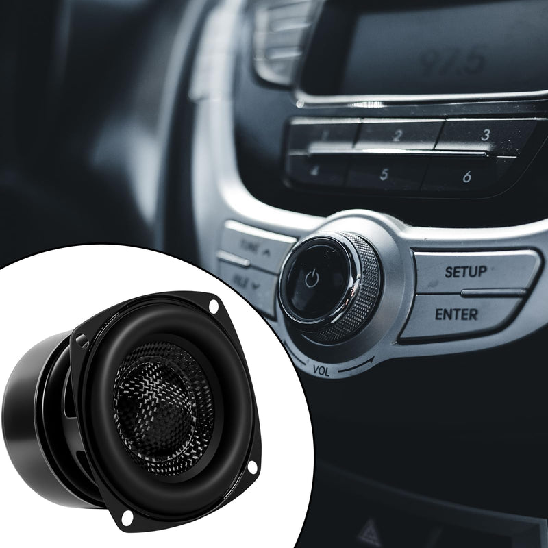 3 Inch Glass Fiber Cone Subwoofer Woofer Speaker 4 Ohm 25W HiFi Sound Powerful Low Frequency Bass for Home Audio