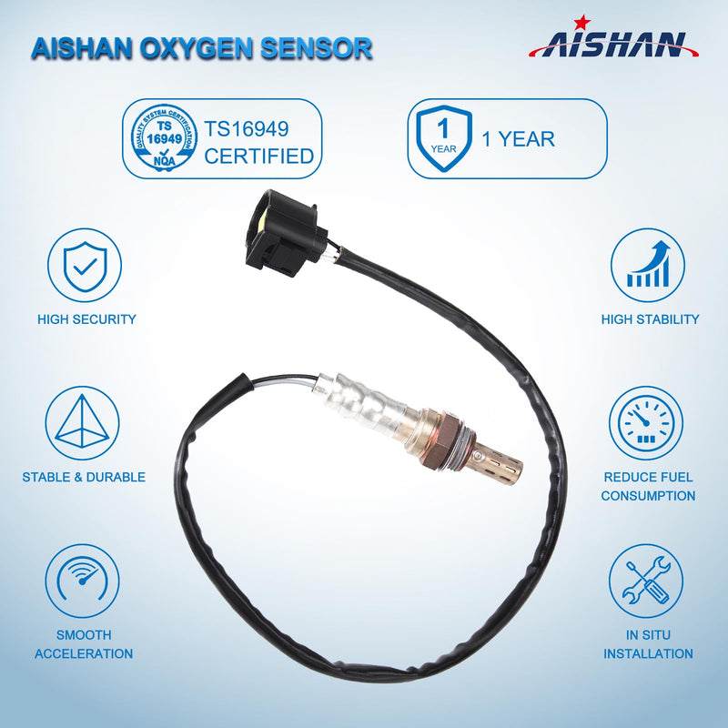 2PC O2 Oxygen Sensor Upstream/Downstream Compatible with Dodge Ram Caravan Challenger Durango Nitro Jeep Commander Grand Cherokee Wrangler Chrysler Replace# 234-4587 250-24253