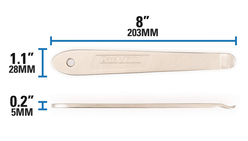 Park Tool TL-5 Heavy Duty Steel Tyre Lever Set One Color One Size