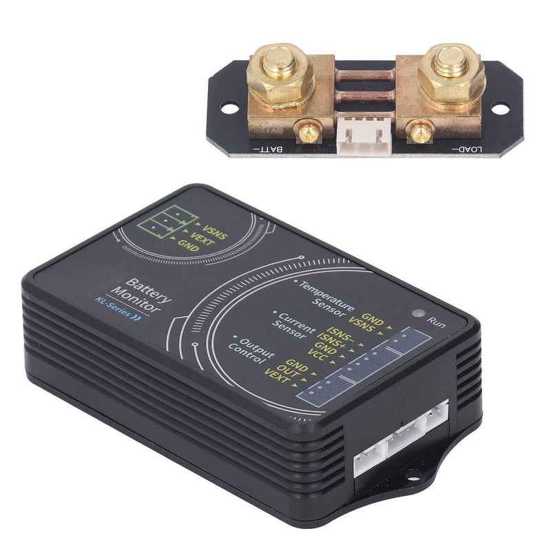 Battery Monitor, Bluetooth Battery Capacity Tester, 100A 0‑120V Voltmeter Ammeter Testing Tool, Battery Multimeter for Measuring Volt Ampere, Power, Capacity, Time, Watt Hour