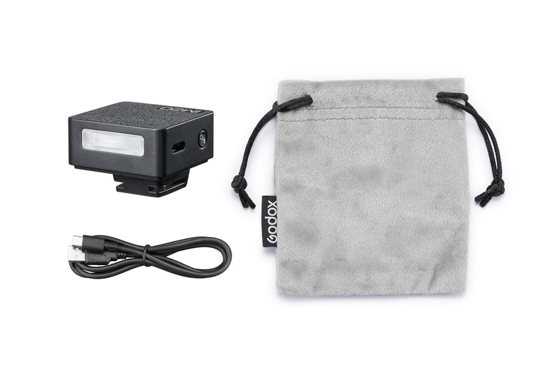 Godox iM20 iFlash Camera Flash and Lightweight Portability Single-Contact Hotshoe Lithium Battery Type-C Charging 440 Full-Power Flashes