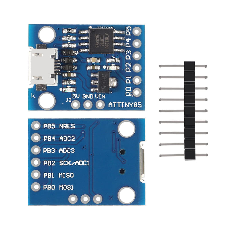 8pcs Digispark Kickstarter Mini ATTINY85 USB Development Board Module Compatible for Arduino IDE 1.0 B