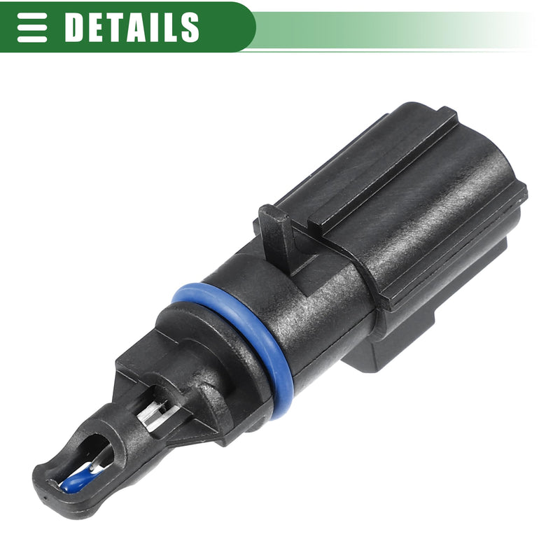  [AUSTRALIA] - Motoforti Car Air Intake Charge Temperature Sensor, for Ram 1500 2011-2013, Plastic, No.56028364AA, Black