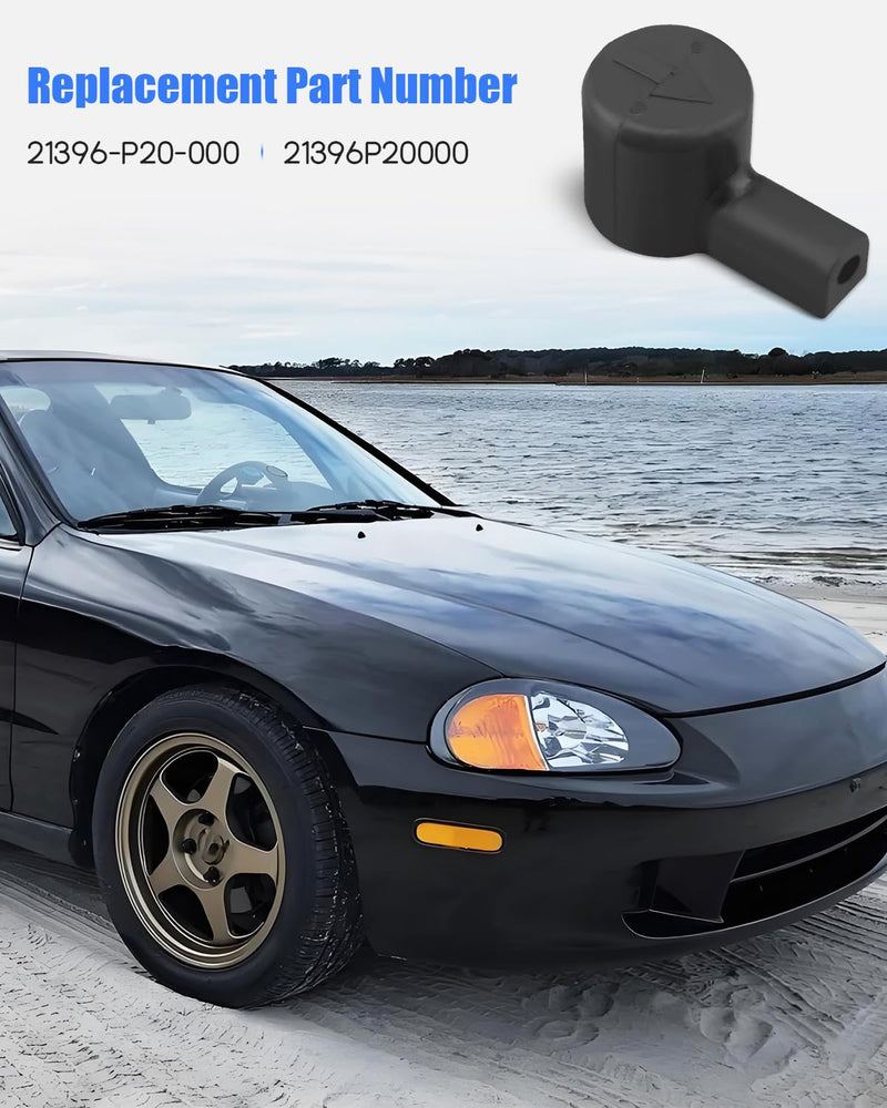 Transmission Breather Cap Fit for Honda Del Sol Civic Prelude CR-V Accord Element Odyssey Crosstour 1993-2021 Replace 21396-P20-000, 21396P20000