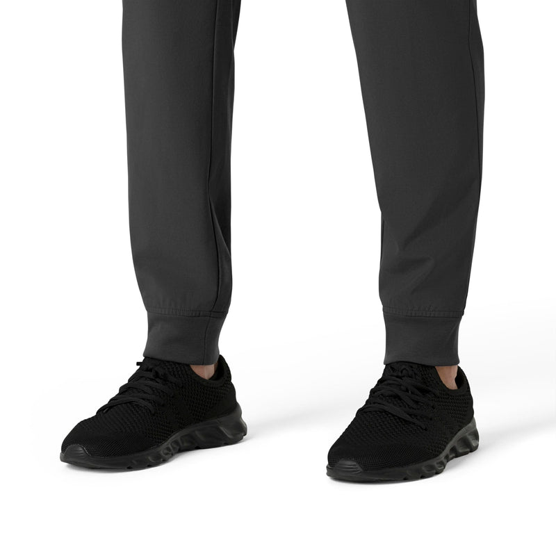 Carhartt Scrubs for Men Force Cross-Flex Joggers Pants with Drawstring and 7 Pockets Large Black