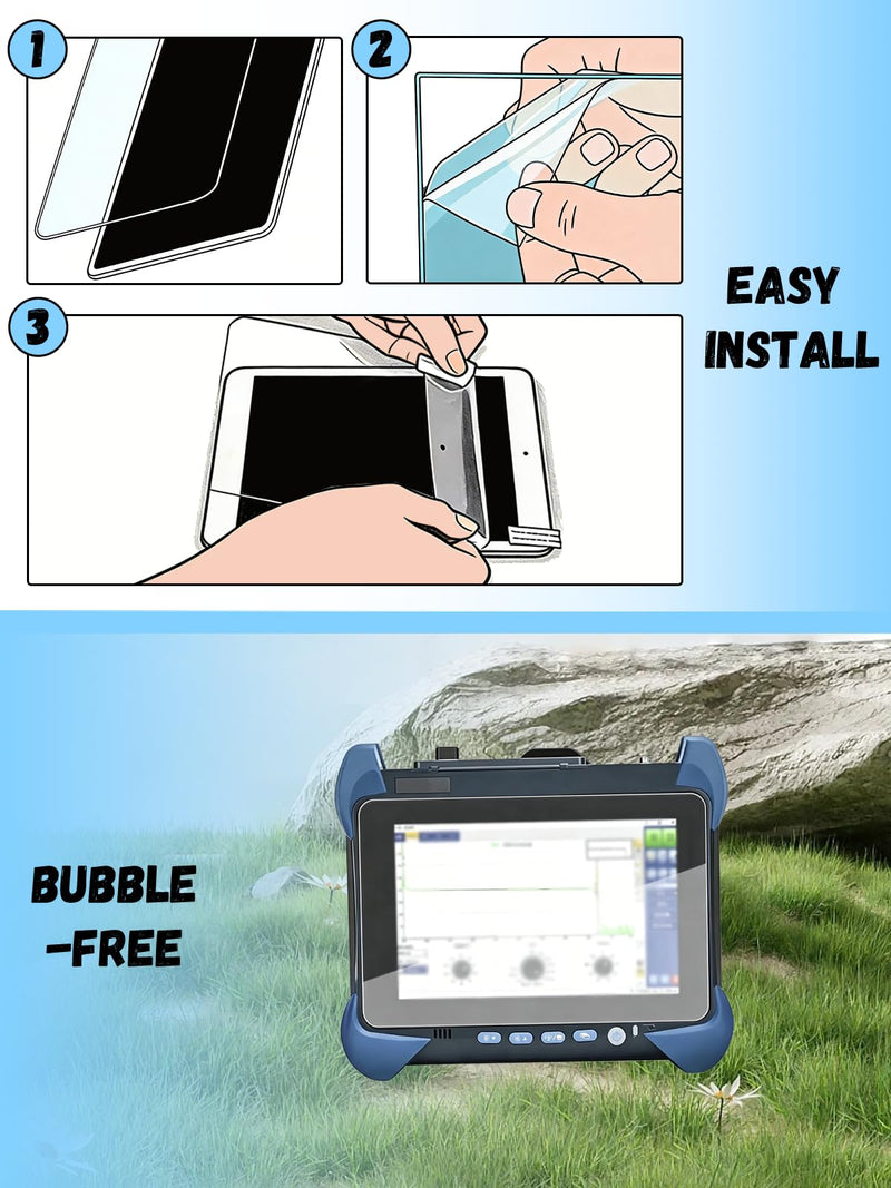 for OTDR EXFO FTB 1 Pro Hydrogel Film Screen Protector. Self-Healing Anti-Scratch Bubble Free Easy Installation.