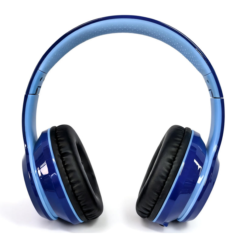 Kids Headphones for kids Over-Ear headset Limited 80/95DB 3.5mm Blue | Children's headphones, comfortable and perfect