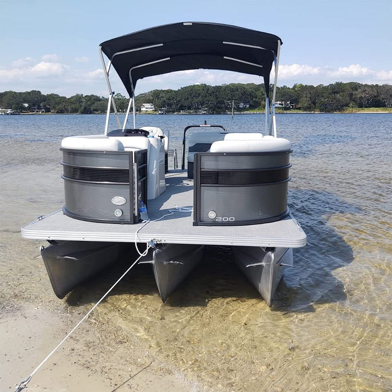 Stainless Steel Anchor Hook Slide Hook Boat Hook Knotless Anchor System Easy to Use with Quick Release (Rope Not Included) Holds 9000 lb 1pack