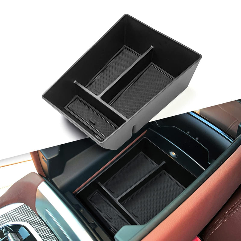 Jaronx Compatible with BMW X5 G05/ X6 G06/ X7 G07 Center Console Organizer, Console Organizer Tray Storage Compatible with BMW X5 G05/ X7 G07 2019-2026, X6 G06 2020-2026 G05/G06/G07 Console Organizer