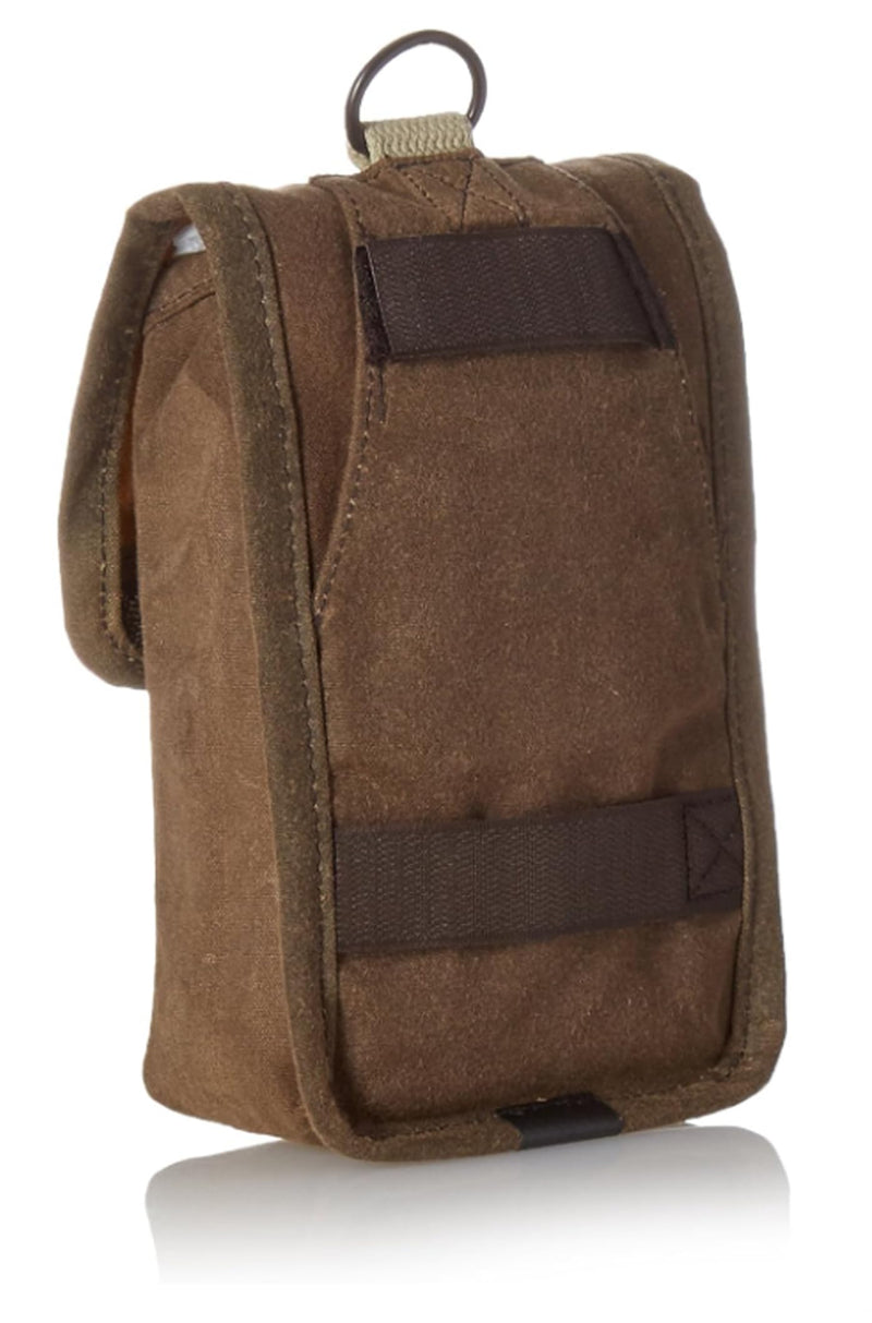 Domke F-901 Compact Camera and Accessory Pouch | RuggedWear Canvas, Brown