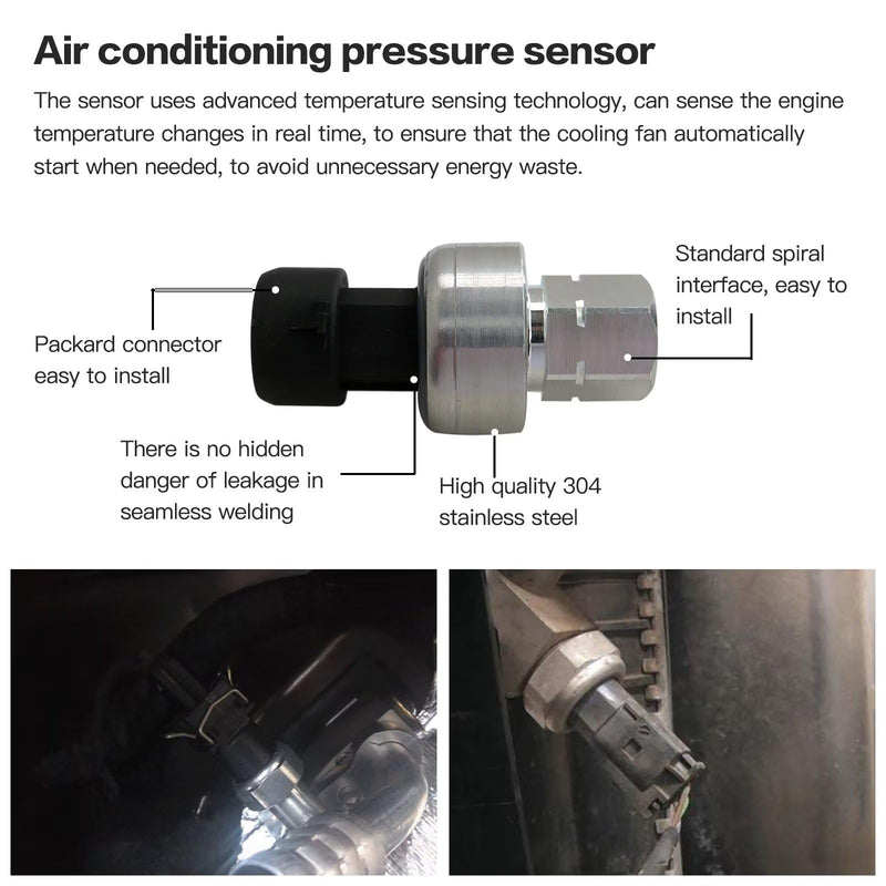 AC High Pressure Sensor Switch for 2007-2012 Ford Fusion