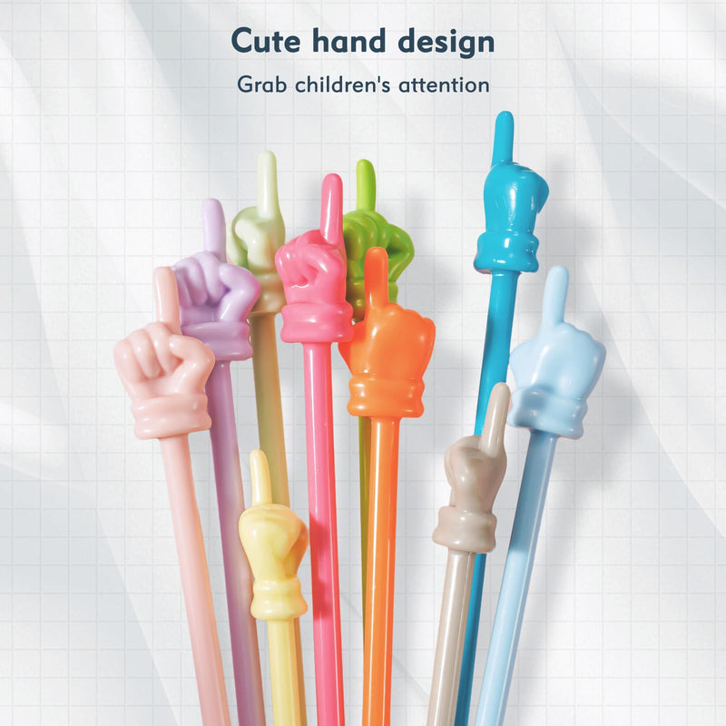10 Pcs Pointer Stick for Classroom, Colorful Finger Pointer Stick,Cute Teacher Pointer Stick, Finger Pointers for Kids Reading, Finger Pointer Stick