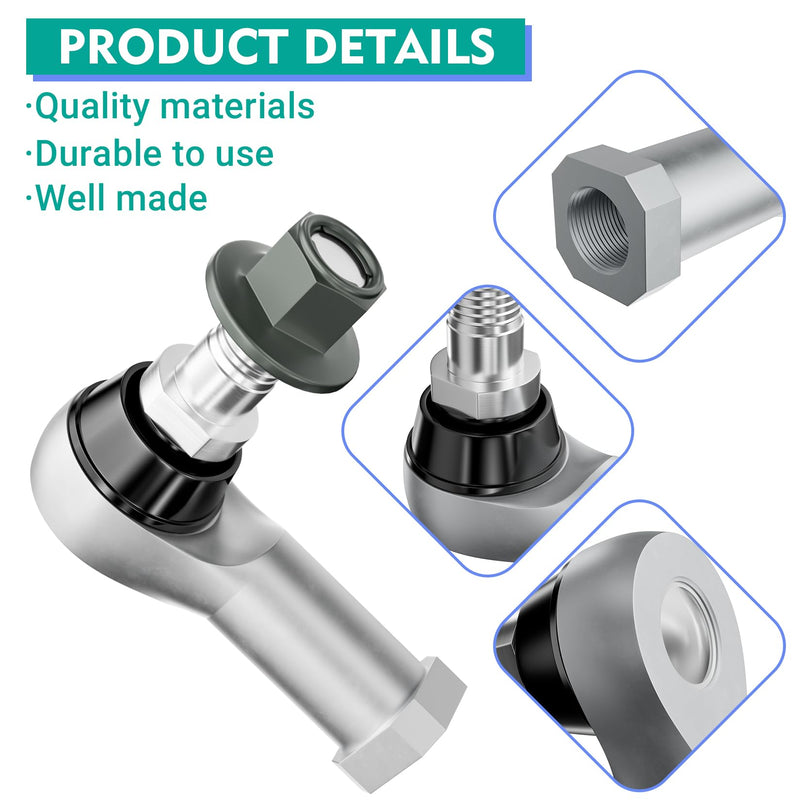 Drive-up Club Car Tie Rod Ends, Club Car Precedent Tie Rod End for Club Car Precedent 2004-Up and Club Car Tempo 2018-Up Gas or Electric Models, OEM102022601 102288301