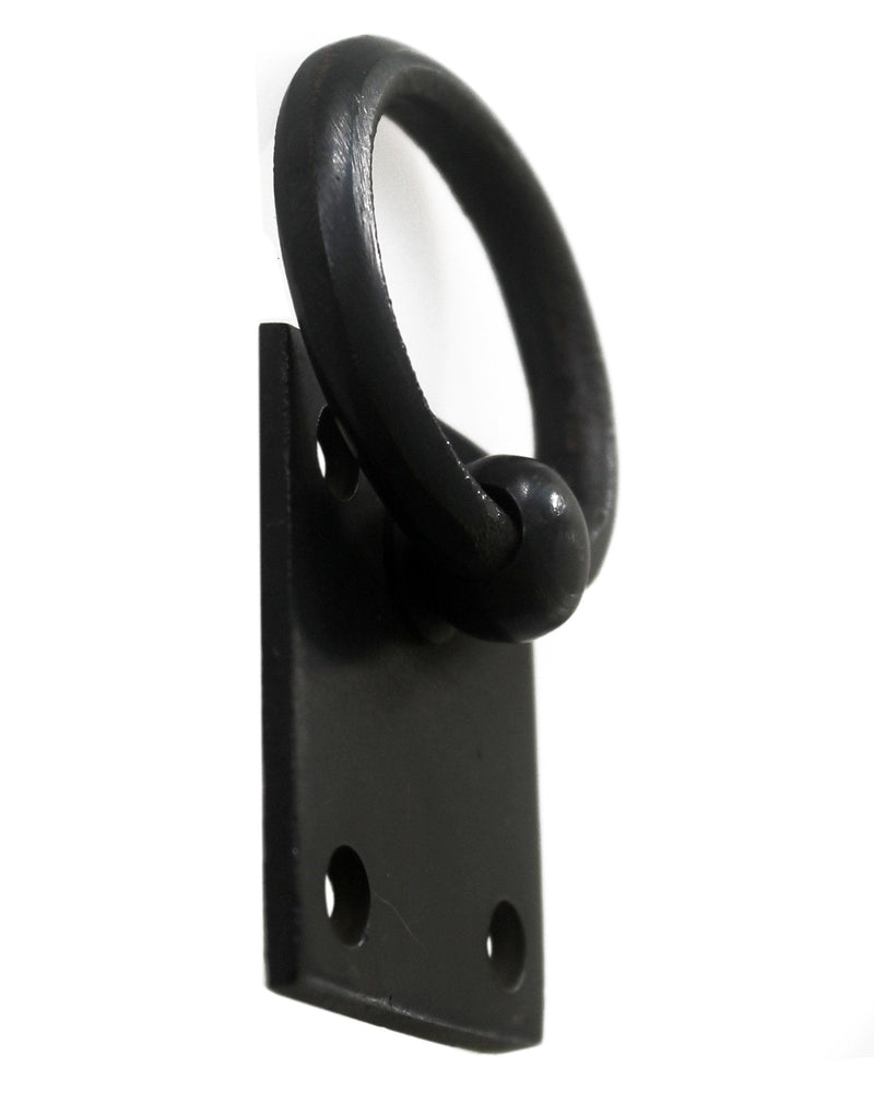 Square Back Ring Pulls Cabinet Chest Dresser Hardware by Nesha 4-Pack