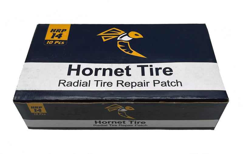Reinforced Heavy Duty Radial Tire Repair Patches HRP-14 (3"x6") 3"x6"