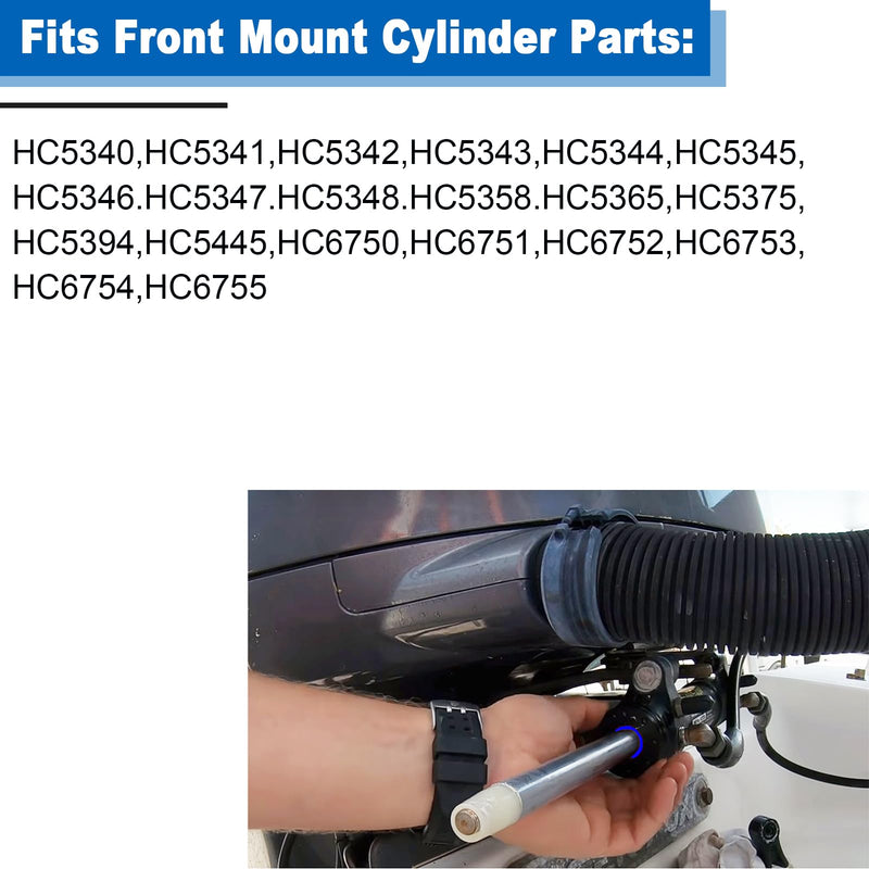 HC5345 Seal Kit Replacement for Seastar HC5345 Seal Kit - Front Mount Hydraulic Steering Cylinder Seal & Pin Wrench HS5157 Kit Fit for HC6750, HC6751, HC5340, HC5341, HC5342, HC5343, HC5344, etc Blue