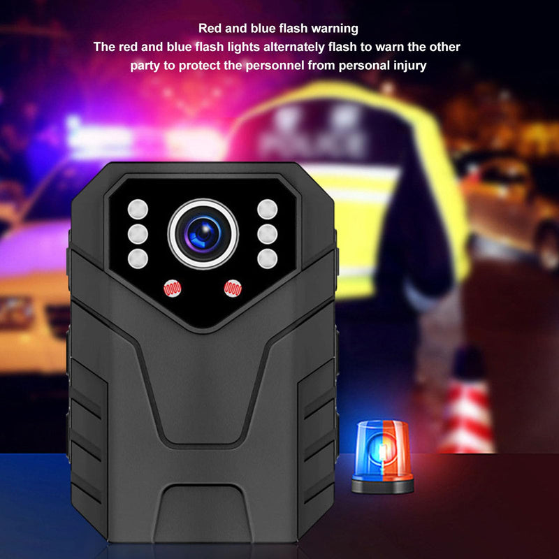 Luqeeg 4K Worn Camera, Design, Night, Motion Detection, Wearable Video Recorder with Back Clip for Law Enforcement