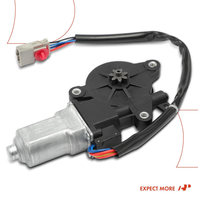 A-Premium Power Window Lift Motor Compatible with Honda CR-V CRV 1997-2001, Prelude 1997-2001 & Acura Integra 1994-2001, Front Left Driver Side