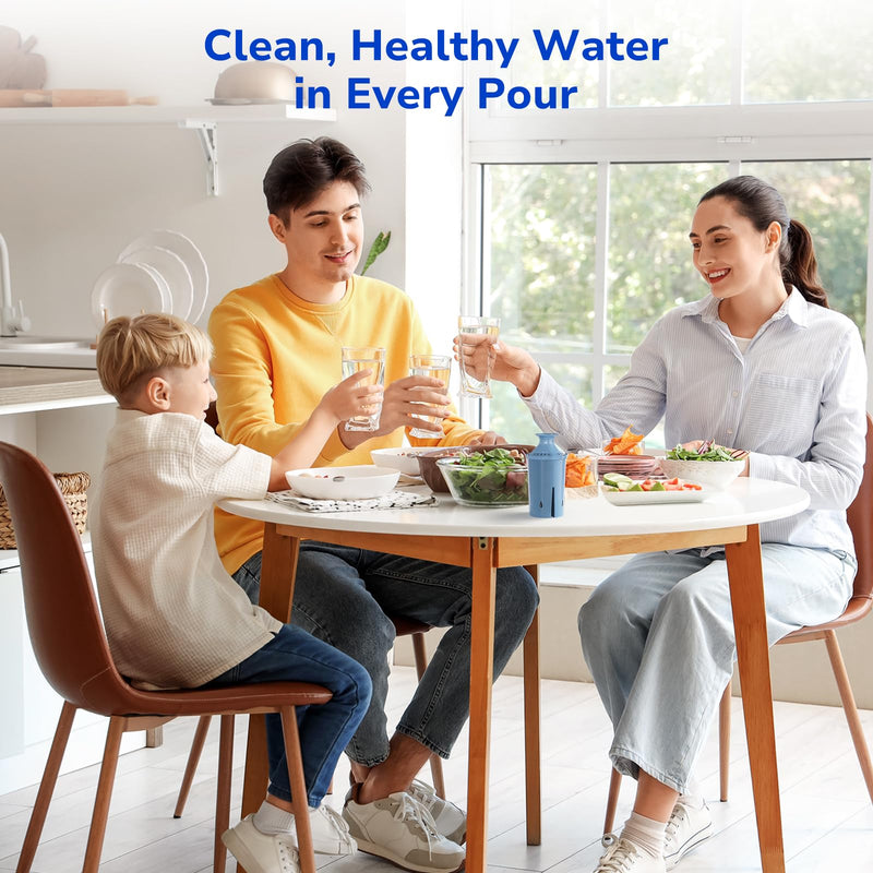 Fil-Fresh 2-Pack Replacement Water Filter for Brita Pitchers and Dispensers, Replaces BritaElite Water Filter, NSF 53 & 42 Certified, Reduce Lead, Chlorine, Heavy Metals, Lasts 6-Month