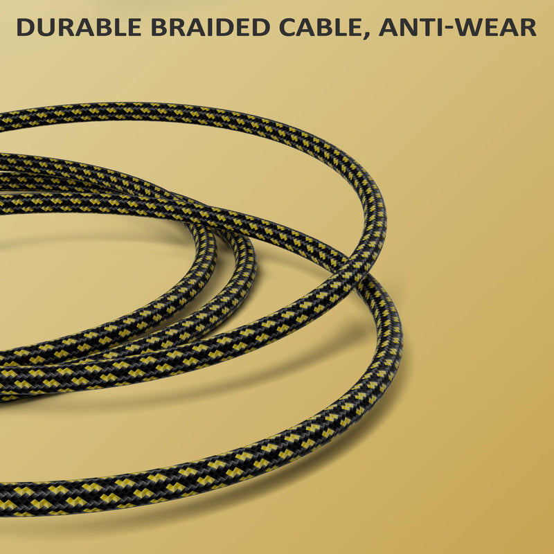 USB to Ethernet Cable 10 FT, USB-A 3.0 to RJ45 Cable, FTP, 1Gbps High-Speed-Shielded LAN Network Cable, Directly Connected, Compatible with Laptop, PC, MacBook, Switch, Windows, macOS, Linux RJ45 to USB-A Cable 10FT