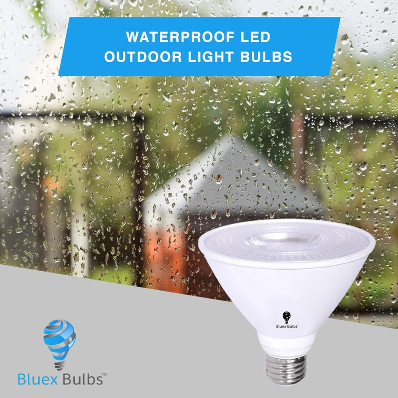 6 Pack PAR30 Short Neck LED Flood Light Bulb 10W 75 Watt Equivalent 850 Lumens Waterproof E26 3000K Warm White Super Bright PAR30 LED Bulb for Security, Led Spotlight Bulb Led Recessed Light Bulbs 3000k - Warm White