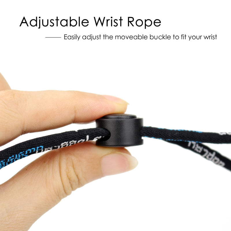 5-Pack Adjustable Hand Wrist Strap Lanyard for Camera | Durable Thick Cord Wristlet for GoPro, Phone, USB Flash Drive, Keychain, Flashlight