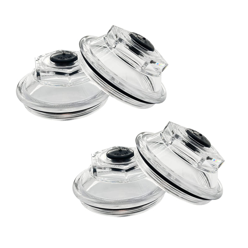 iFJF 21-36 Oil Cap Kit Replacement for Dexter 9K (AFTER 10-1-89) & 10K & 12K & 15K Axles, K71-148-00 Oil Bath Dust Caps 4.0" Thread Trailer Axle Plastic Cap (4Pcs)