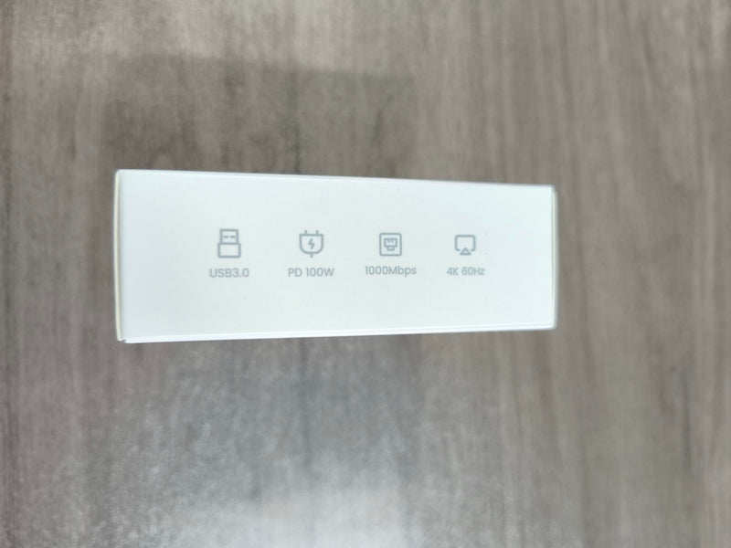 MOGOOD USB C Docking Station Type C Hub Switch 2 TV Dock Docking Station with HDMI,2 USB 3.0,100W PD, 1000M Ethernet Compatible with Switch, Mobile Phones