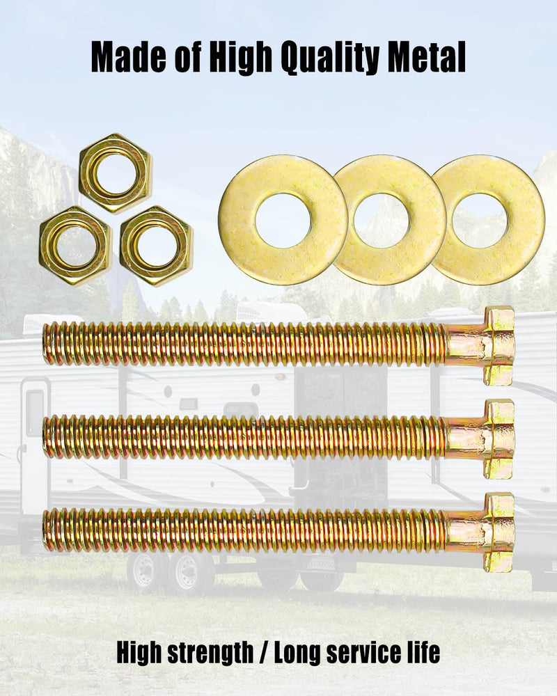 3 Pack Brake Cage Bolt, Cagebolt for Semi Truck, Release Bolt Cage Bolt for Air Spring Brake Chamber Repair Replaces 800921, 3 x TR800921 3 Pack