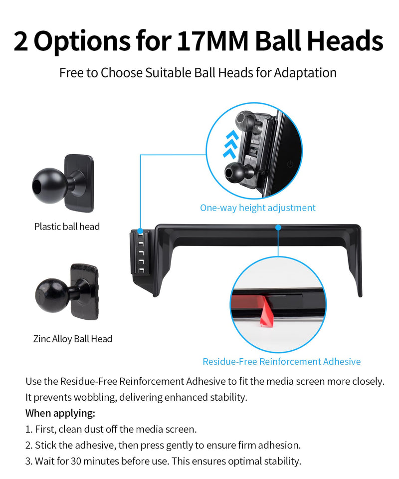 15W Wireless Charging Car Phone Holder for Toyota Camry 2021-2024 7" Screen | Magsafe Accessories Fast Charging Magnetic Cell Phone Holder Clip Compatible with iPhone Android, 3D Fit Vehicle Phone Stand