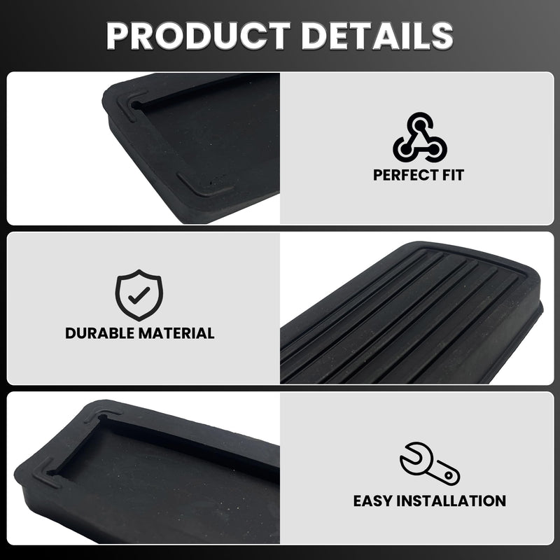 20787 Brake Pedal Pad 15706042 for Chevrolet Silverado 1500 2500 Suburban Express Cheyenne 1999-2019 for GMC Savana Sierra Yukon for Cadillac Escalade 2002-2011 for Hummer H2 2003-2009
